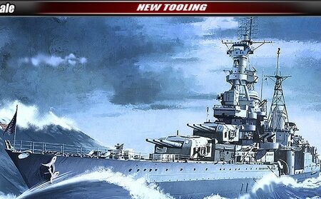 Academy USS INDIANAPOLIS KIT 1:350