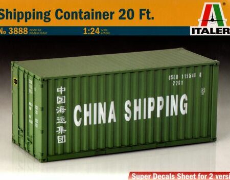 Italeri SHIPPING CONTAINER KIT 1:24