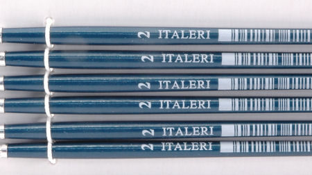 Italeri PENNELLO SINTETICO PIATTO 2 Pz.6