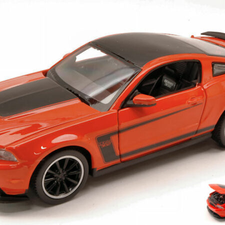 Maisto FORD MUSTANG BOSS 302 2011 ORANGE 1:24