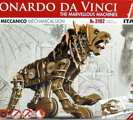 Italeri LEONE MECCANICO LEONARDO DA VINCI cm 21