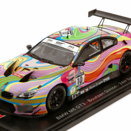 Spark Model BMW M6 GT3 N.10 24 H SPA 2020 OJJEH-VANNELET-LESSENNES-KLINGMANN 1:43