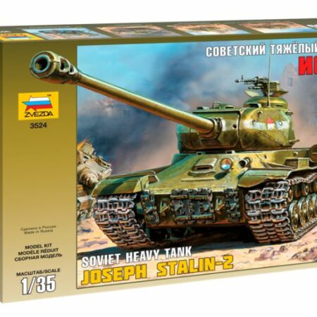 Zvezda SOVIET HEAVY TANK J.STALIN-2 KIT 1:35