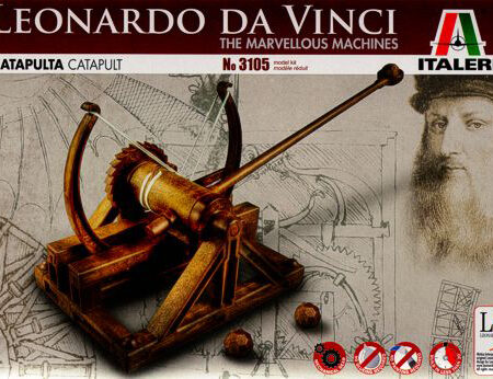 Italeri CATAPULTA LEONARDO DA VINCI cm 26,5