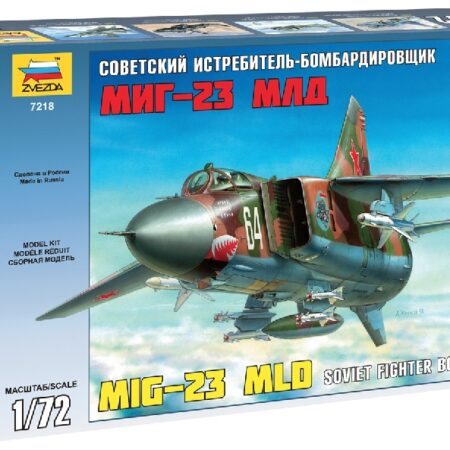 Zvezda MIG 23 MDL SOVIET FIGHTER KIT 1:72