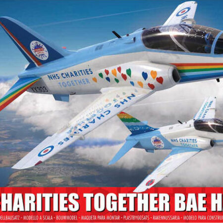 Airfix NHS CHARITIES TOGETHER BAE HAWK KIT 1:72