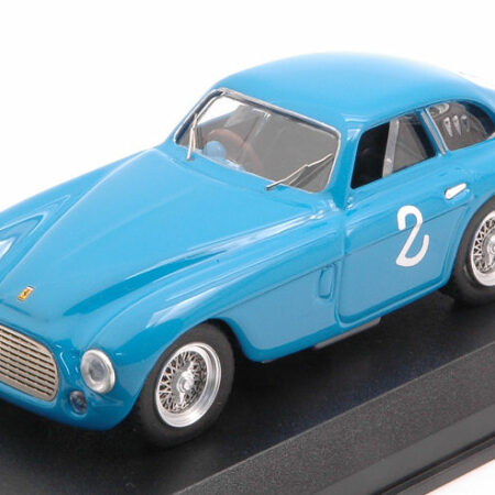 Art Model FERRARI 166 MM BERLINETTA N.2 4th CIRC.DO PORTO 1950 YVONNE SIMON 1:43