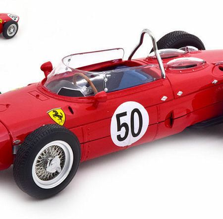 CMR Classic Model Replicars FERRARI 156 F1 SHARKNOSE G.BAGHETTI 1961 N.50 WINNER FRANCE GP 1:18