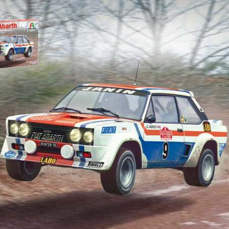 Italeri FIAT 131 ABARTH 1977 WINNER SAN REMO RALLY KIT 1:24