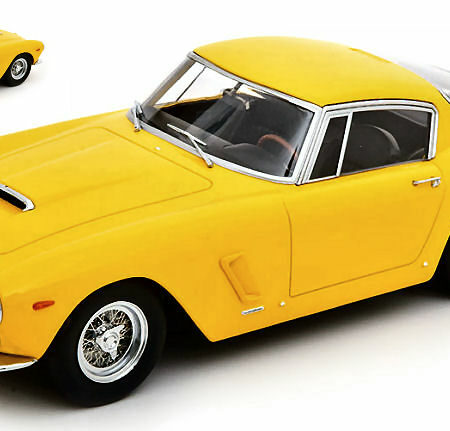 KK Scale FERRARI 250 SWB PASSO CORTO 1961 YELLOW 1:18