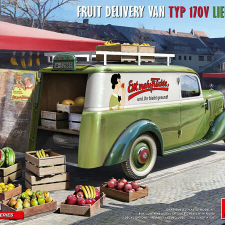 Miniart FRUIT DELIVERY VAN TYP 170V LIEFERWAGEN KIT 1:35