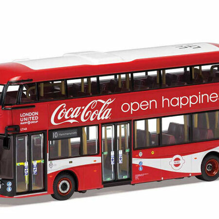 Corgi WRIGHTBUS NEW RM - LONDON ROUTE 10 HAMMERSMITH - COCA COLA 1:76