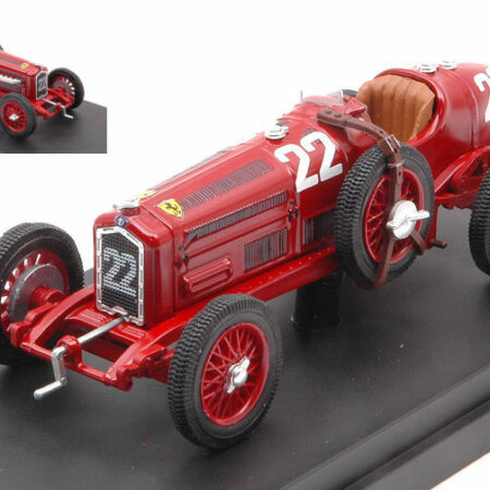 Rio ALFA ROMEO P3 TIPO B N.22 2nd TARGA FLORIO 1935 LUIS CHIRON 1:43