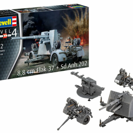 Revell 8,8 cm FLAK 37 + Sd.Anh.202 KIT 1:72