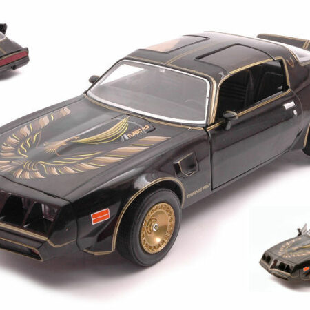 Greenlight PONTIAC FIREBIRD TRANS AM TURBO BLACK WITH GOLDEN EAGLE HOOD 1:24