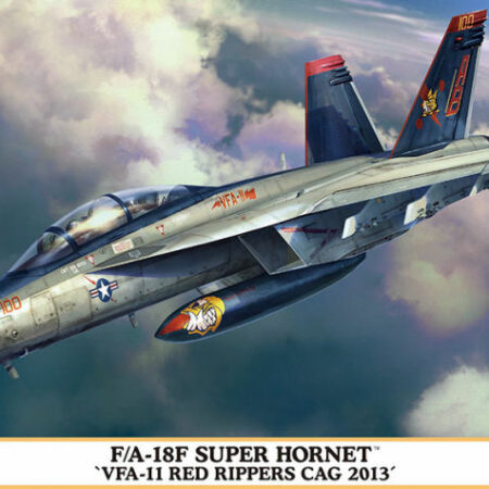 Hasegawa F/A-18F SUPER HORNET VFA-11 RED RIPPERS CAG 2013 KIT 1:72