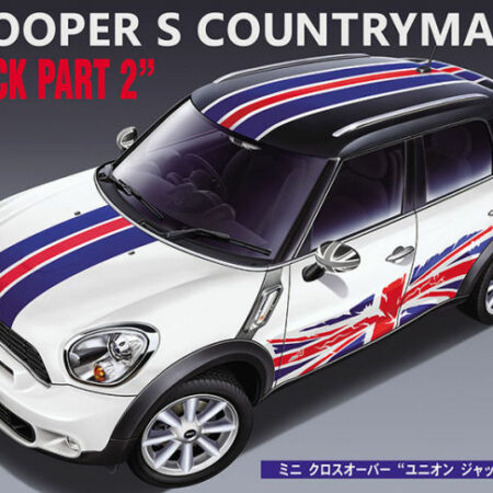 Hasegawa MINI COOPER S COUNTRYMAN ALL4 UNION JACK PART 2 KIT 1:24