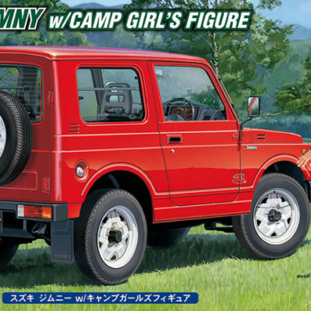 Hasegawa SUZUKI JIMNY W/CAMP GIRL'S FIGURE KIT 1:24