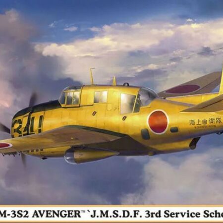 Hasegawa TBM-3S2 AVENGER J.M.S.D.F. 3rd SERVICE SCHOOL KIT 1:72