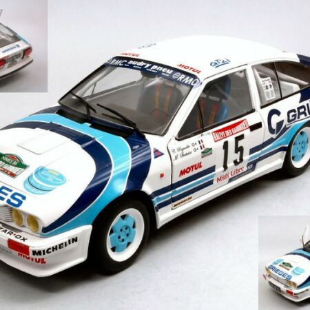 Solido ALFA ROMEO GTV6 N.15 RALLY DES GARRIGUES 1986 C.RIGOLLET-M.BATHELOT 1:18