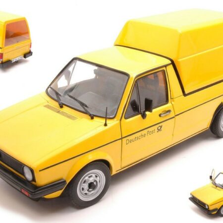 Solido VW CADDY Mk.1 1982 GERMAN POST YELLOW 1:18