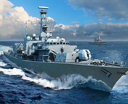 Trumpeter NAVE HMS FRIGATE WESTMINSTER KIT 1:700