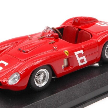 Art Model FERRARI 500 TR N.6 WINNER PRELIMINARY SMARTT FIELD 1956 ED LUNKEN 1:43