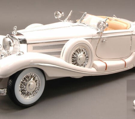 Maisto MERCEDES 500K 1936 WHITE 1:18