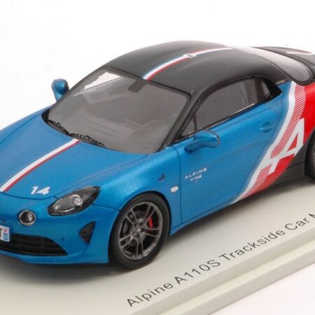 Spark Model ALPINE A110 TRACKSIDE N.14 MONZA GP 2021 FERNANDO ALONSO 1:43