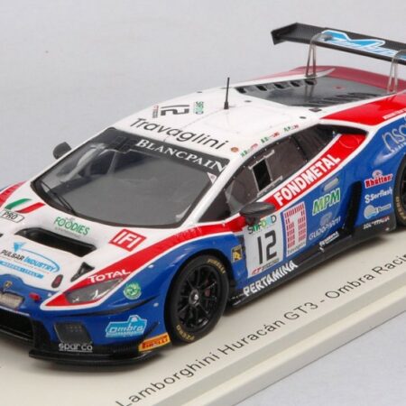 Spark Model LAMBORGHINI HURACAN GT3 N.12 24 H SPA 2017 BERETTA-GATTUSO-PICCINI 1:43