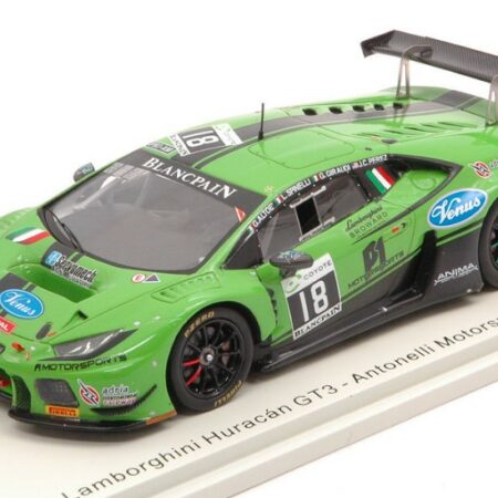 Spark Model LAMBORGHINI HURACAN GT3 N.18 24 H SPA 2018 PEREZ-GIRAUDI-SPINELLI-ALTOE