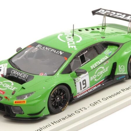 Spark Model LAMBORGHINI HURACAN GT3 N.19 24 H SPA 2018 GIANMARIA-MAPELLI-P.COMPANC