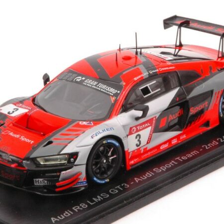 Spark Model AUDI R8 GT3 N.3 2nd 24 H NURBURGRING 2020 BORTOLOTTI-HAASE-WINKELHOCK