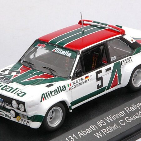 CMR Classic Model Replicars FIAT 131 ABARTH N.5 WINNER RALLY ACROPOLIS 1978 ROHRL-GEISTDORFER 1:43