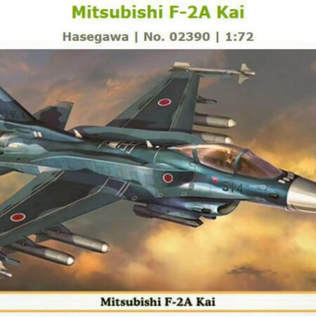 Hasegawa MITSUBISHI F-2A KAI (W/CONFORMAL TANK) KIT 1:72