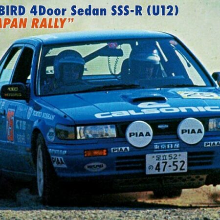 Hasegawa NISSAN BLUEBIRD 4DOOR SEDAN SSS-R (U12) ALL JAPAN RALLY KIT 1:24