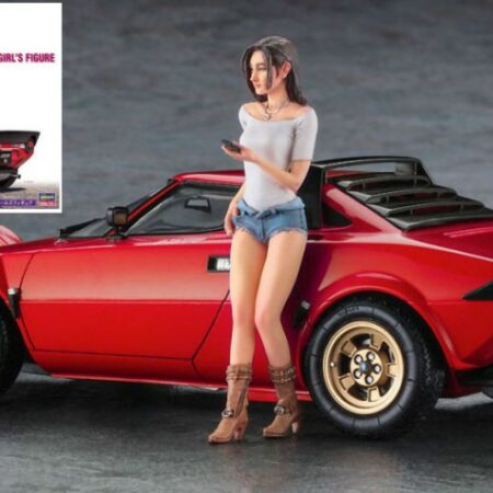 Hasegawa LANCIA STRATOS HF STRADALE W/ITALIAN GIRL'S FIHURE KIT 1:24