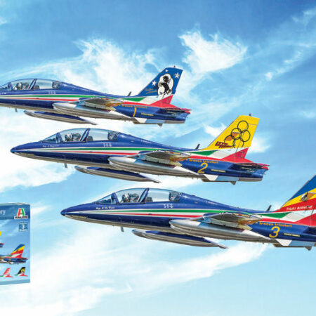 Italeri AERMACCHI MB339 60th P.A.N. ANNIVERSARY 3 KIT 1:72