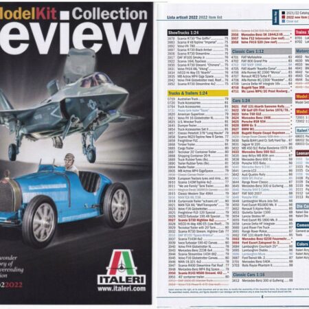 Italeri INDICE ITALERI 2022 + PREVIEW MODEL KIT