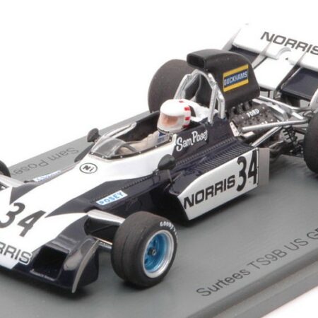 Spark Model SURTEES TS9B SAM POSEY 1972 N.34 US GP 1:43