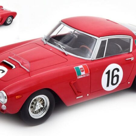 KK Scale FERRARI 250 GT SWB N.16 LM 1961 TRINTIGNANT-ABATE 1:18