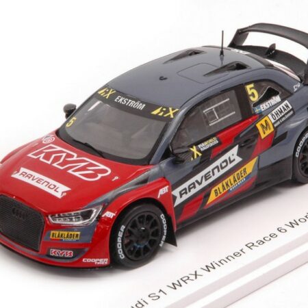 Spark Model AUDI S1 WRX N.5 WINNER RACE 6 LATVIA 2020 MATTIAS EKSTROM 1:43