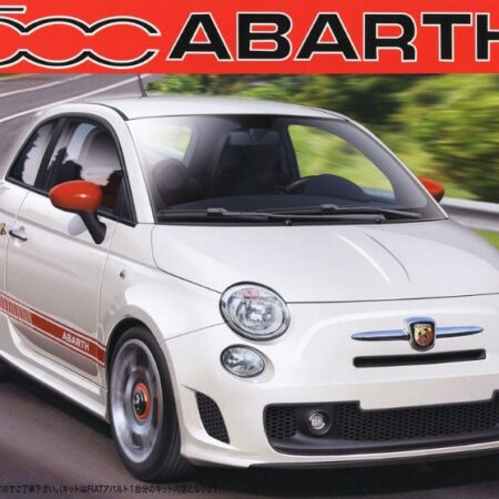 Fujimi FIAT NUOVA 500 ABARTH WHITE KIT 1:24