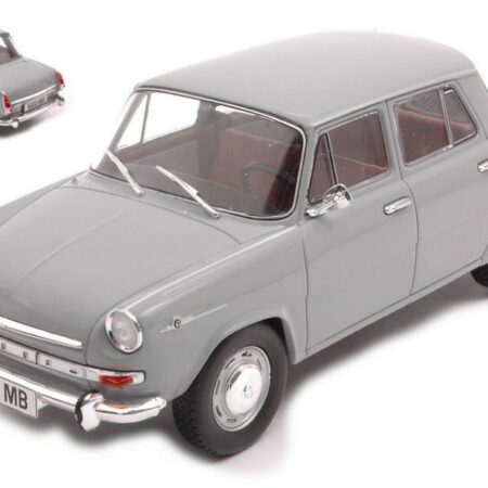 Whitebox SKODA 1000 MB LIGHT GREY 1:24