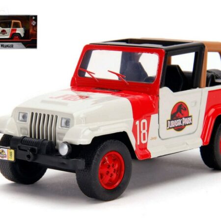 Jada Toys JEEP WRANGLER JURASSIC PARK 1:32