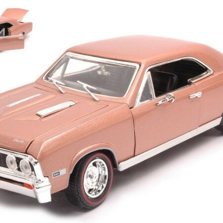 MotorMax CHEVROLET CHEVELLE SS396 1967 GOLDEN BROWN 1:18