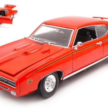 MotorMax PONTIAC GTO JUDGE 1969 ORANGE 1:18