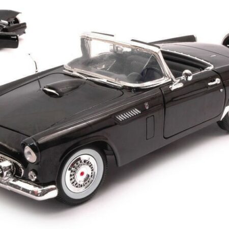 MotorMax FORD THUNDERBIRD CONVERTIBLE 1956 BLACK 1:18