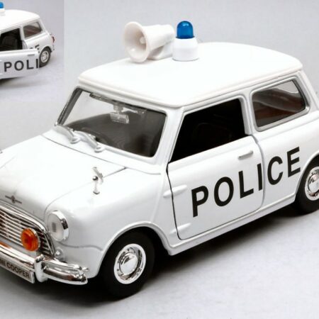 MotorMax MINI COOPER CLASSIC UK POLICE 1:18