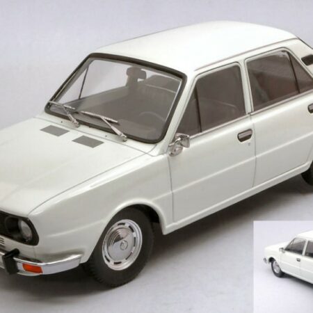 Triple 9 SKODA 105L 1976 WHITE 1:18